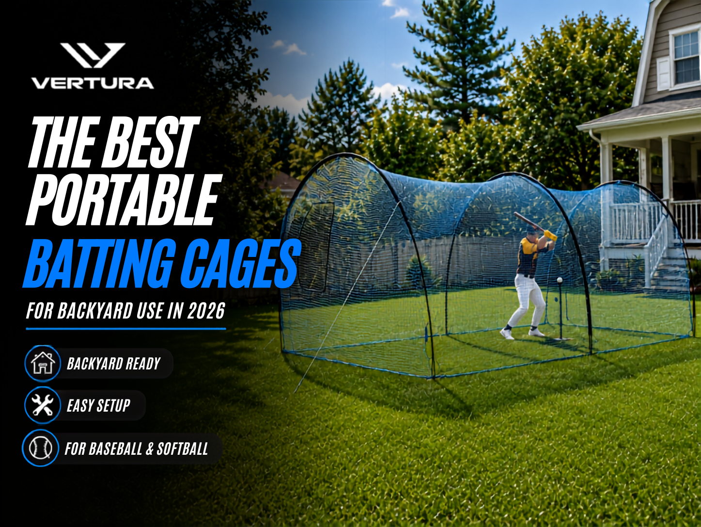 Best Portable Batting Cage Use for Backyard in 2026