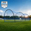 Portable 22×12×8 ft Vertura Baseball Batting Cage Net