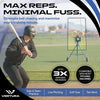 Vertura Baseball Batting Cage Net